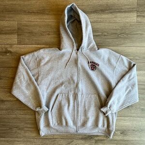 Champion Athleticwear Men’s Unisex Full Zip Hooded Jacket Harvard University XXL